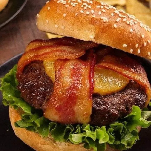 Hamburguesas Al Carbón
