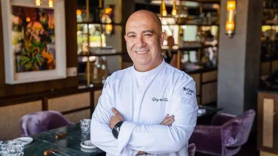 En este hotel de lujo el cocinero malagueño ofrece platos ligeros con protagonismo vegetal - ABC Blogs