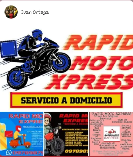 Rapid moto EXPRESS servicio de entrega